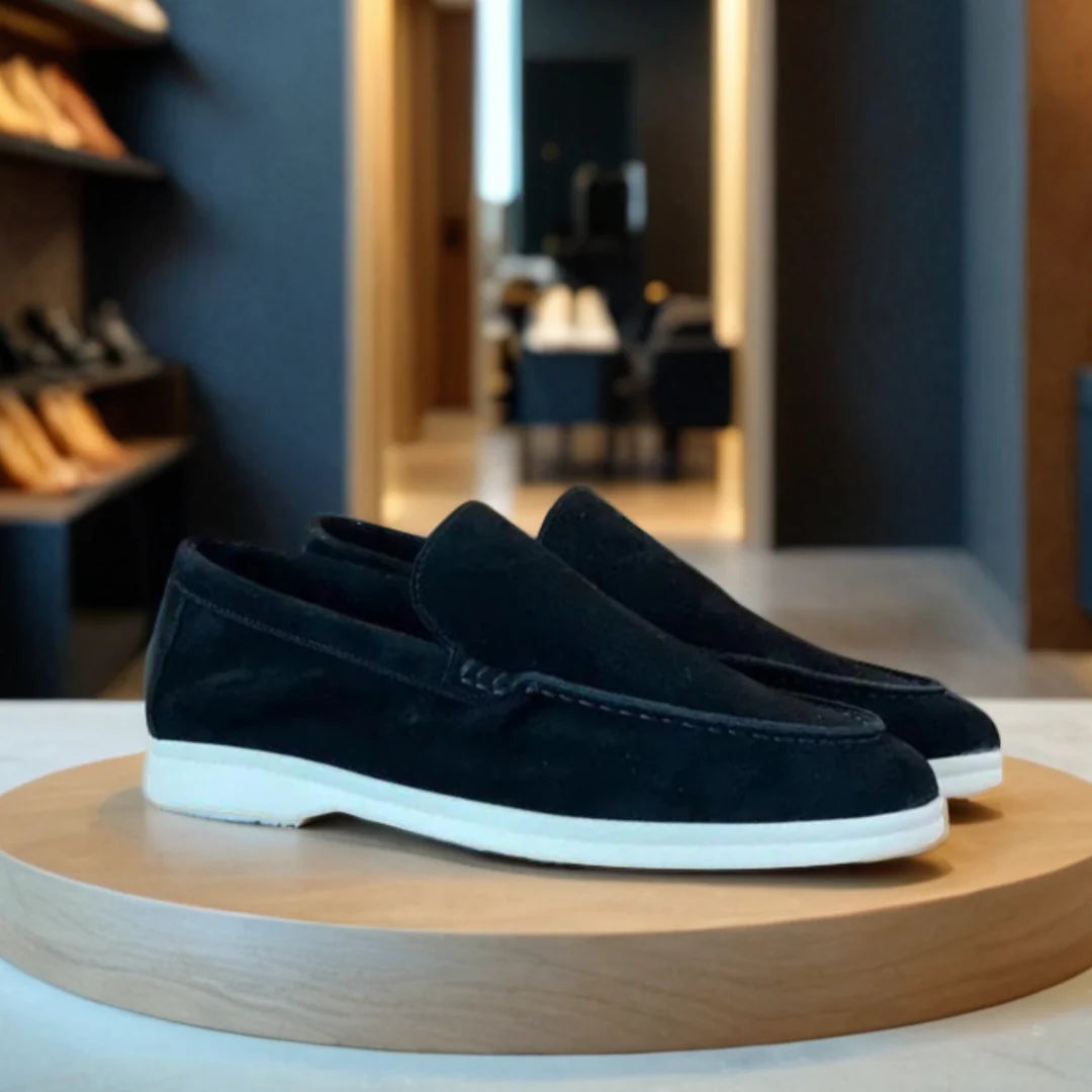 Georges - Elegante Premium Ruskind Loafers
