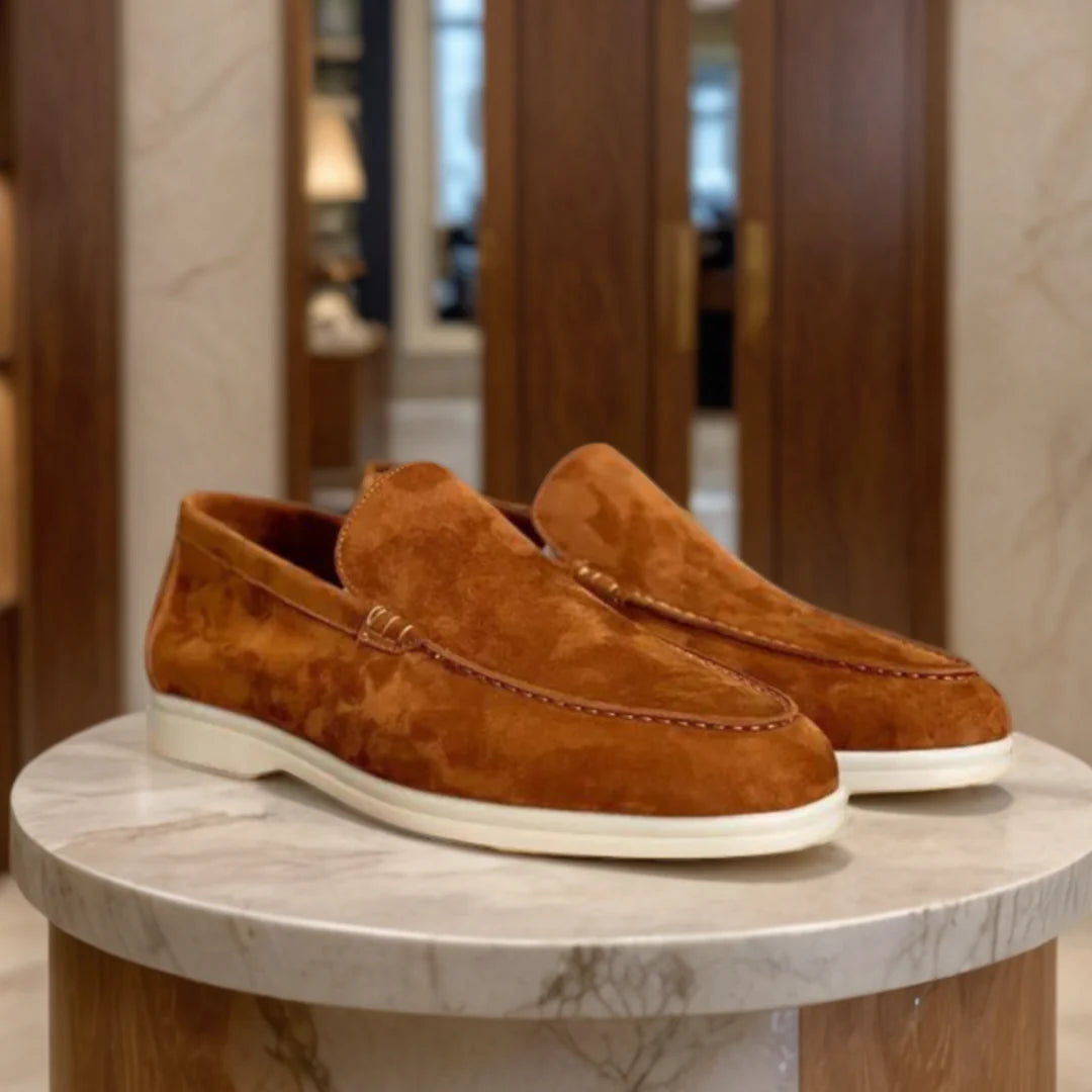 Georges - Elegante Premium Ruskind Loafers