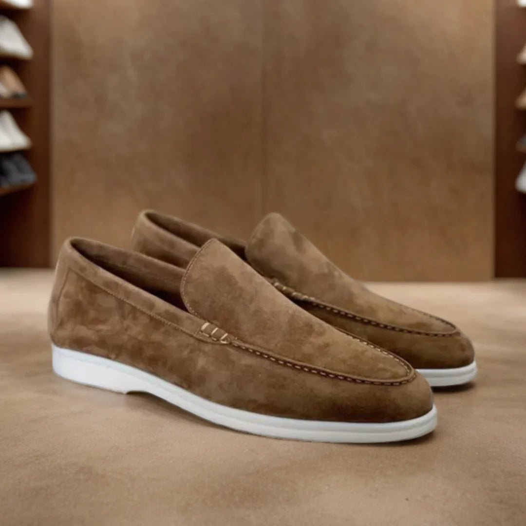 Georges - Elegante Premium Ruskind Loafers