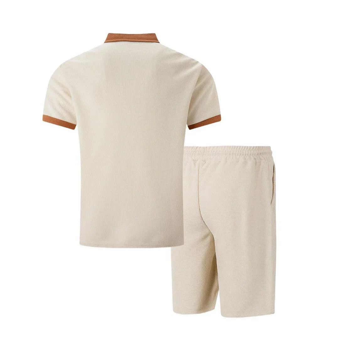 Ryan - Polo og Shorts Sommersæt i Bomuld