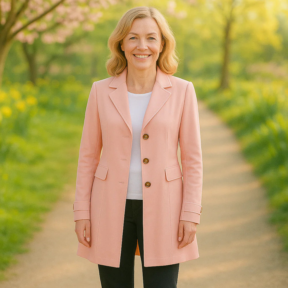 Elisenda - Klassisk Essentiel Mellemlang Trenchcoat