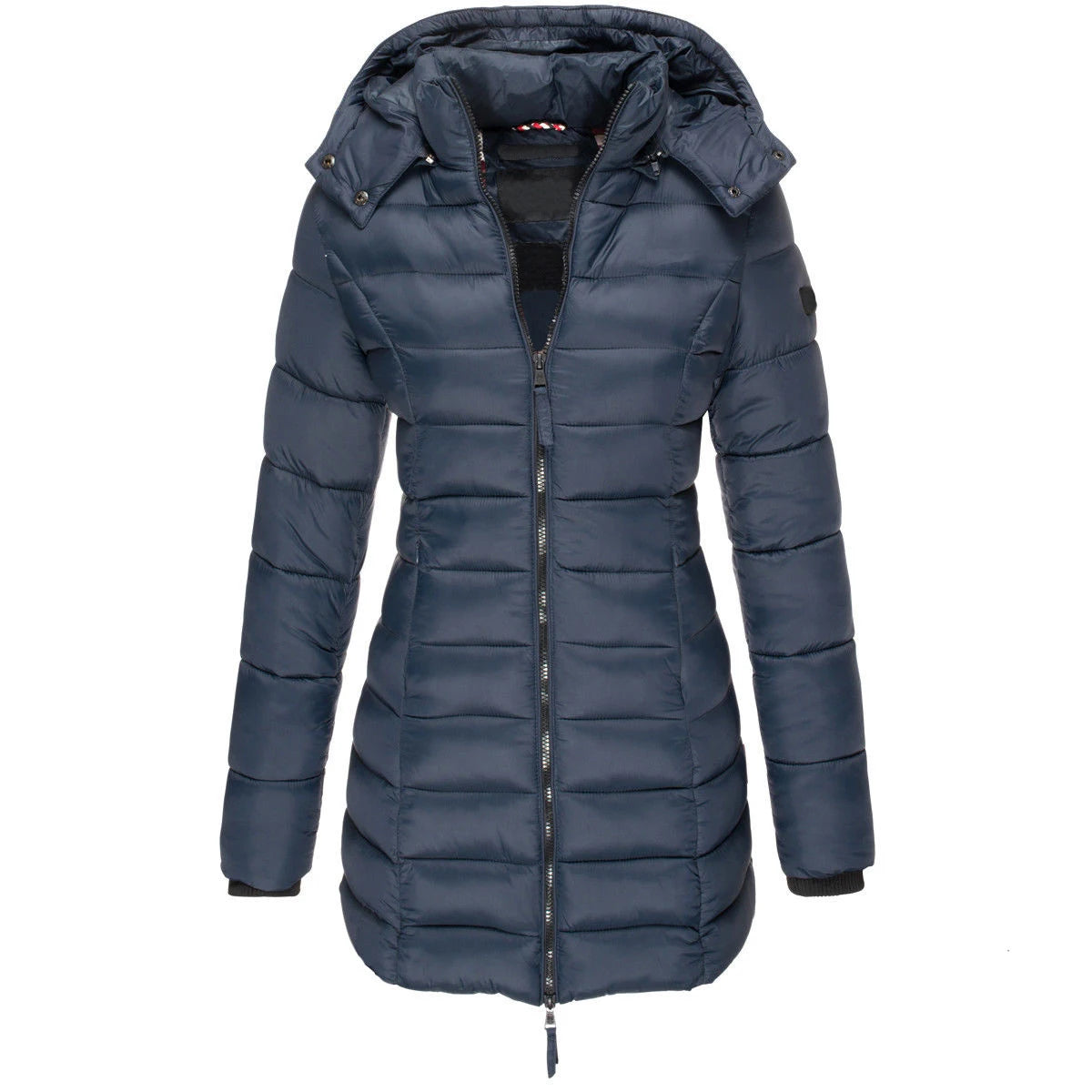 Noéline - Manteau à Capuche Hivernal Matelassé