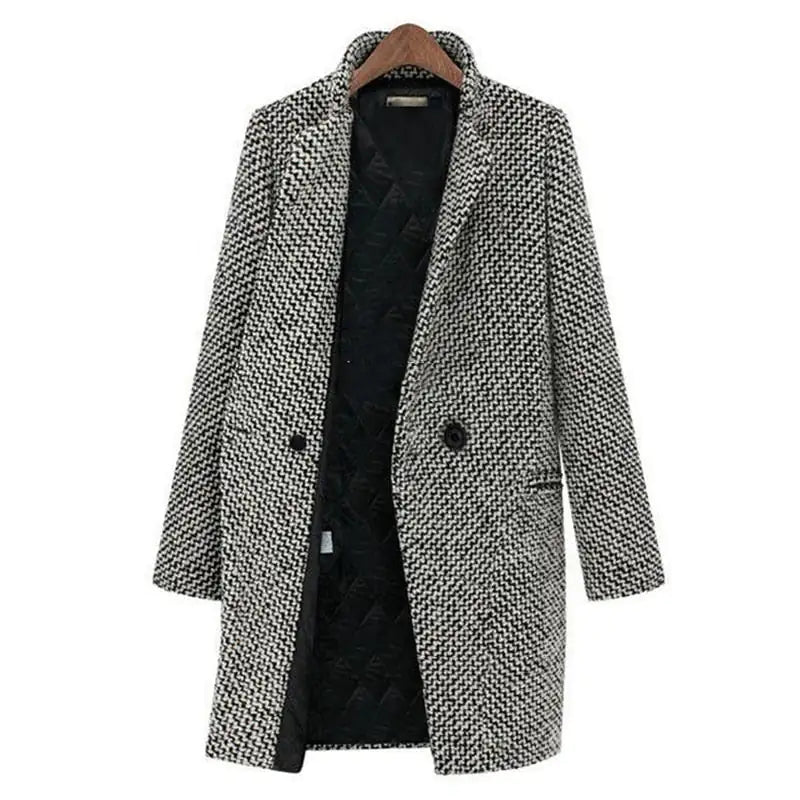 Suzan - Manteau Long en Laine