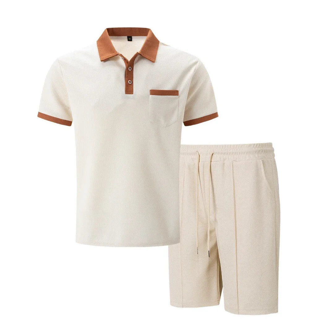 Ryan - Polo og Shorts Sommersæt i Bomuld