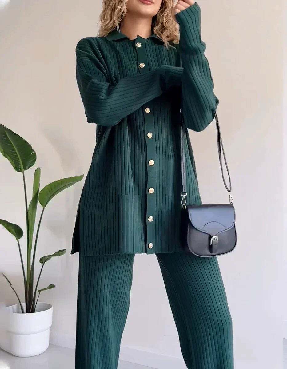 Natacha - Ensemble Thermique Uni Élégant